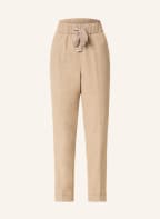 PESERICO EASY Trousers in jogger style, Color: BEIGE (Image 1)