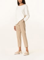 PESERICO EASY Trousers in jogger style, Color: BEIGE (Image 1)