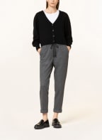 PESERICO EASY Pants in jogger style, Color: DARK GRAY (Image 1)