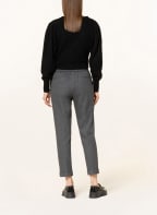 PESERICO EASY Pants in jogger style, Color: DARK GRAY (Image 1)