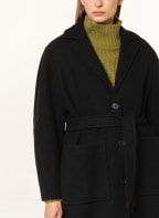 Marc O'Polo Wool coat, Color: BLACK (Image 1)