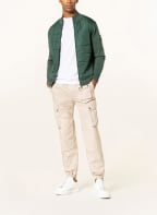BELSTAFF Strickjacke KELBROOK im Materialmix, Farbe: GRÜN (Bild 1)