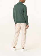 BELSTAFF Strickjacke KELBROOK im Materialmix, Farbe: GRÜN (Bild 1)