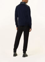 BELSTAFF Strickjacke KELBY im Materialmix, Farbe: DUNKELBLAU (Bild 1)