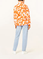 NEO NOIR Teddyfell-Jacke LYNDA, Farbe: WEISS/ ORANGE/ HELLLILA (Bild 1)
