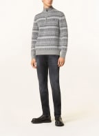 POLO RALPH LAUREN Half-zip sweater, Color: GRAY/ LIGHT GRAY (Image 1)