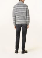 POLO RALPH LAUREN Half-zip sweater, Color: GRAY/ LIGHT GRAY (Image 1)