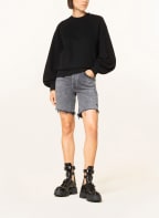 ALL SAINTS Sweatshirt CYGNI mit Cut-outs, Farbe: SCHWARZ (Bild 1)