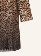 MARINA RINALDI SPORT Blusenshirt mit 3/4-Arm und Schmucksteinen, Farbe: SCHWARZ/ BRAUN/ CREME (Bild 1)