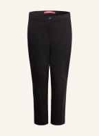 MARINA RINALDI SPORT Trousers with decorative gems, Color: BLACK (Image 1)