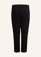 MARINA RINALDI SPORT Trousers with decorative gems, Color: BLACK (Image 1)