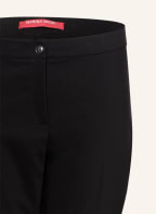 MARINA RINALDI SPORT Trousers with decorative gems, Color: BLACK (Image 1)