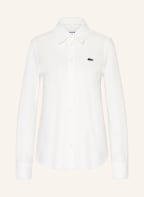 LACOSTE Piqué-Hemdbluse, Farbe: ECRU (Bild 1)