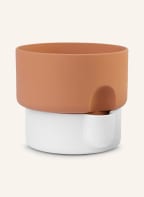 Northern Flower pot OASIS SMALL, Color: WHITE/ LIGHT ORANGE (Image 1)