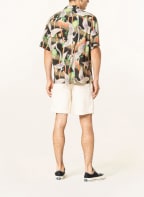 ALL SAINTS Resorthemd KUYO Relaxed Fit, Farbe: SCHWARZ/ GRÜN/ ORANGE (Bild 1)