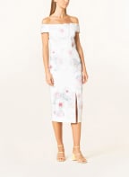 TED BAKER Kleid LOVEZ, Farbe: WEISS/ ROSA/ BLAUGRAU (Bild 1)