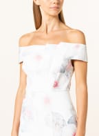 TED BAKER Kleid LOVEZ, Farbe: WEISS/ ROSA/ BLAUGRAU (Bild 1)