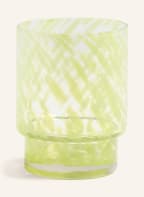 &k amsterdam Set of 4 drinking glasses TORTOISE, Color: LIGHT GREEN (Image 1)