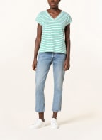 WHISTLES T-shirt WILLA, Color: WHITE/ GREEN (Image 1)