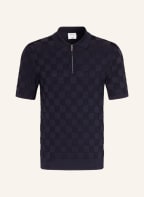 REISS Strick-Poloshirt BALI, Farbe: DUNKELBLAU (Bild 1)