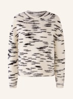 oui Oversized-Pullover, Farbe: ECRU/ SCHWARZ (Bild 1)