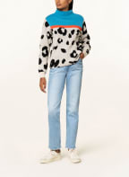 oui Pullover , Farbe: SCHWARZ/ HELLBLAU (Bild 1)