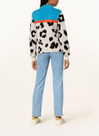 oui Pullover , Farbe: SCHWARZ/ HELLBLAU (Bild 1)