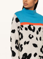 oui Pullover , Farbe: SCHWARZ/ HELLBLAU (Bild 1)