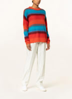 oui Pullover, Farbe: BLAU/ ROT/ DUNKELROT (Bild 1)