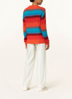 oui Pullover, Farbe: BLAU/ ROT/ DUNKELROT (Bild 1)
