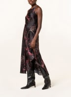 ALL SAINTS Satinkleid JUNI LUAR , Farbe: SCHWARZ/ PINK/ GRAU (Bild 1)