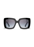 CHANEL Quadratische Sonnenbrille, Farbe: C622S6 - SCHWARZ/ GRAU VERLAUF (Bild 1)