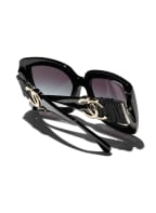 CHANEL Quadratische Sonnenbrille, Farbe: C622S6 - SCHWARZ/ GRAU VERLAUF (Bild 1)