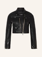 ALL SAINTS Cropped-Lederjacke DREN , Farbe: SCHWARZ (Bild 1)