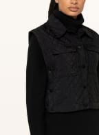 OPUS Quilted vest WISANE, Color: BLACK (Image 1)