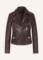 ALL SAINTS Lederjacke CARGO, Farbe: DUNKELBRAUN (Bild 1)