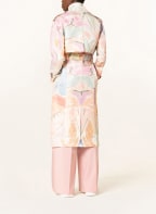TED BAKER Trenchcoat MYIAH mit Leinen, Farbe: CREME/ ROSÉ/ HELLBLAU (Bild 1)
