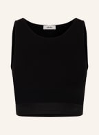 SANDRO Cropped-Top, Farbe: SCHWARZ (Bild 1)