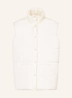 KARO KAUER Oversized-Steppweste, Farbe: CREME (Bild 1)