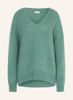 American Vintage Pullover mit Mohair, Farbe: DUNKELGRÜN (Bild 1)