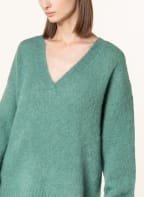 American Vintage Pullover mit Mohair, Farbe: DUNKELGRÜN (Bild 1)