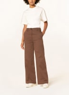 Marc O'Polo Marlenehose , Farbe: DUNKELBRAUN (Bild 1)