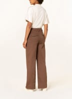 Marc O'Polo Marlenehose , Farbe: DUNKELBRAUN (Bild 1)