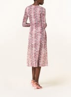 PATRIZIA PEPE Kleid, Farbe: DUNKELROT/ BRAUN/ HELLGRAU (Bild 1)