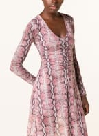 PATRIZIA PEPE Kleid, Farbe: DUNKELROT/ BRAUN/ HELLGRAU (Bild 1)