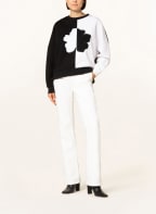 TED BAKER Longsleeve NHATALY, Farbe: WEISS/ SCHWARZ (Bild 1)