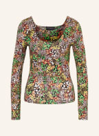 TED BAKER Longsleeve DORTHEA , Farbe: SCHWARZ/ BEIGE/ GRÜN (Bild 1)
