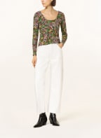 TED BAKER Longsleeve DORTHEA , Farbe: SCHWARZ/ BEIGE/ GRÜN (Bild 1)