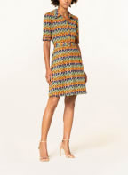 Phase Eight Kleid MILANO, Farbe: DUNKELGELB/ ORANGE/ DUNKELBLAU (Bild 1)