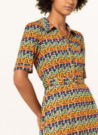 Phase Eight Kleid MILANO, Farbe: DUNKELGELB/ ORANGE/ DUNKELBLAU (Bild 1)